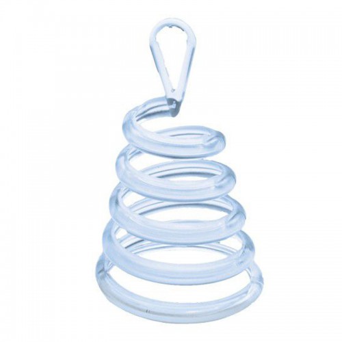 Peso Espiral Transparente